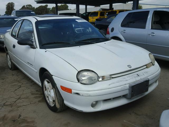 1B3ES42Y8XD117839 - 1999 DODGE NEON HIGHL WHITE photo 1