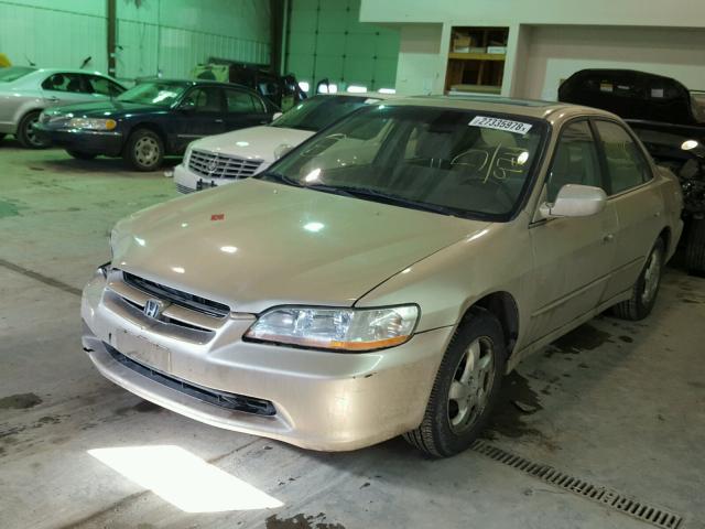 JHMCG5654YC039711 - 2000 HONDA ACCORD EX BEIGE photo 2