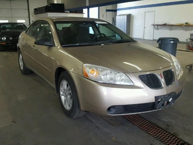 1G2ZG558264103098 - 2006 PONTIAC G6 SE1 TAN photo 1