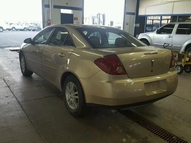 1G2ZG558264103098 - 2006 PONTIAC G6 SE1 TAN photo 3