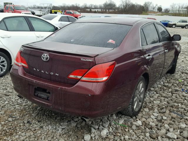 4T1BK36B65U011464 - 2005 TOYOTA AVALON XL RED photo 4