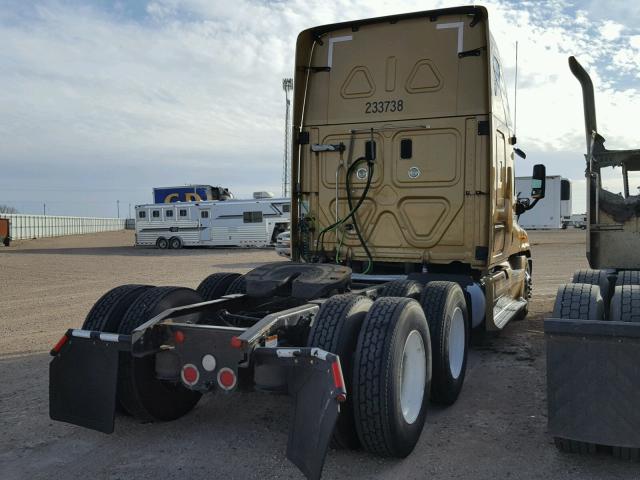 1FUJGLDR1DSBW7015 - 2013 FREIGHTLINER CASCADIA 1 GOLD photo 4