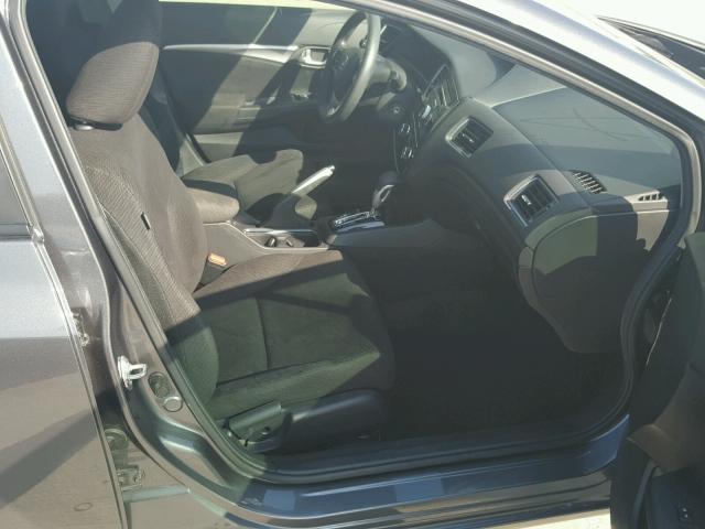 19XFB2F88DE009250 - 2013 HONDA CIVIC EX ნაცრისფერი ფოტო 5