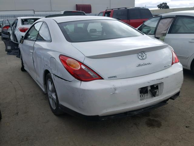 4T1CA38P35U057950 - 2005 TOYOTA CAMRY SOLA WHITE photo 3