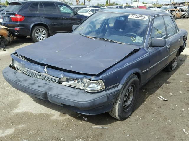 JT2SV21E0H3013480 - 1987 TOYOTA CAMRY DLX BLUE photo 2