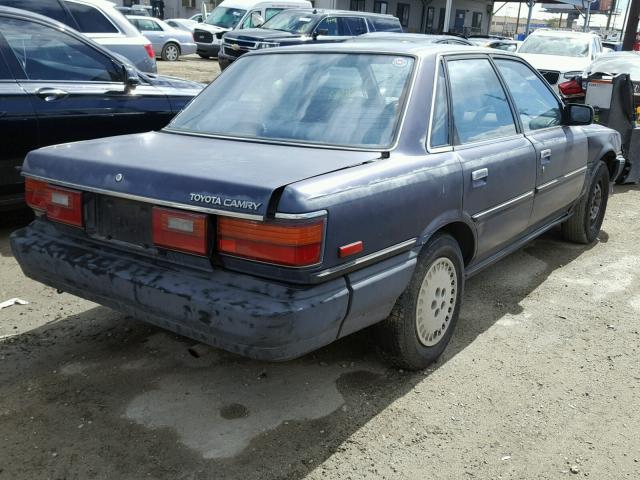 JT2SV21E0H3013480 - 1987 TOYOTA CAMRY DLX BLUE photo 4