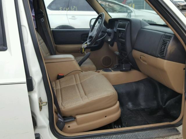 1J4FF48S7YL233934 - 2000 JEEP CHEROKEE S WHITE photo 5