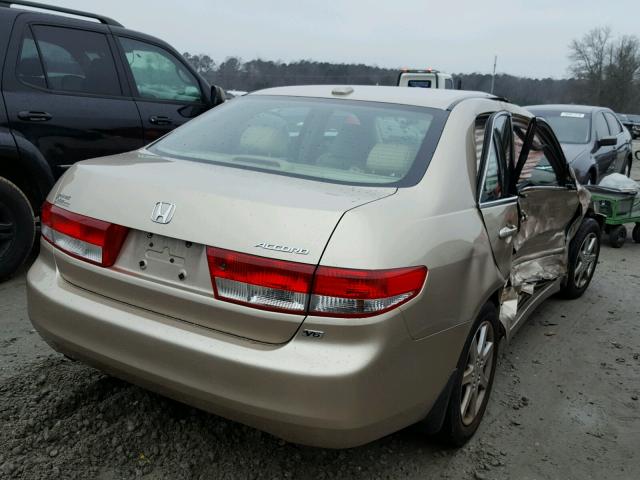 1HGCM66504A053869 - 2004 HONDA ACCORD EX GOLD photo 4