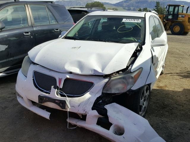 5Y2SL65827Z417787 - 2007 PONTIAC VIBE WHITE photo 2