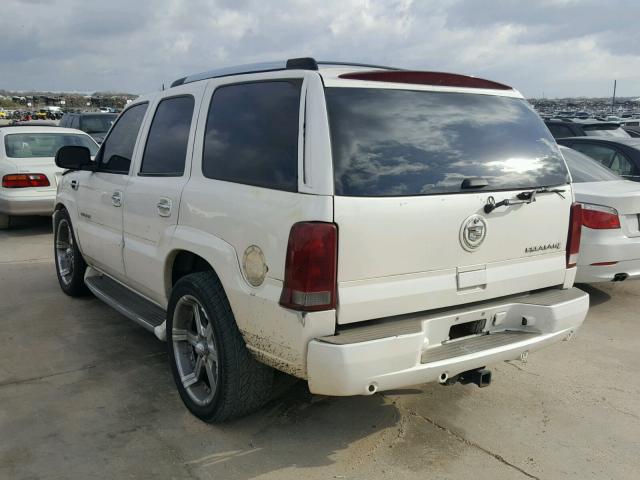 1GYEC63T93R127135 - 2003 CADILLAC ESCALADE L WHITE photo 3