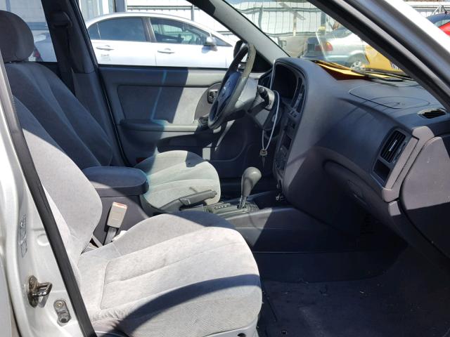 KMHDN46D95U991571 - 2005 HYUNDAI ELANTRA GL GRAY photo 5