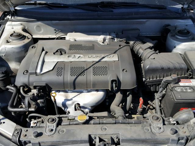 KMHDN46D95U991571 - 2005 HYUNDAI ELANTRA GL GRAY photo 7