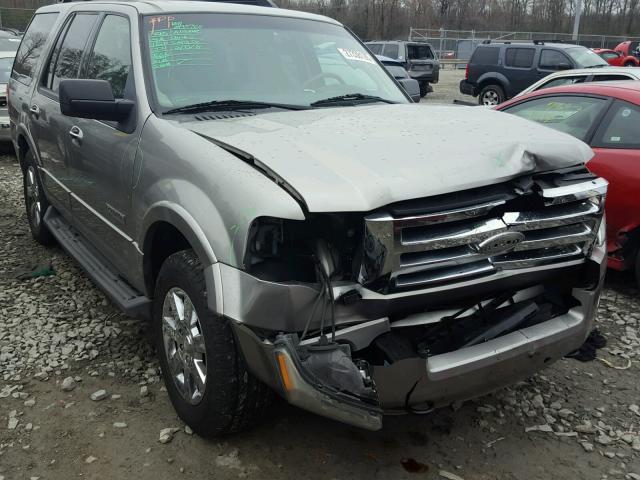 1FMFU16598LA71758 - 2008 FORD EXPEDITION SILVER photo 1