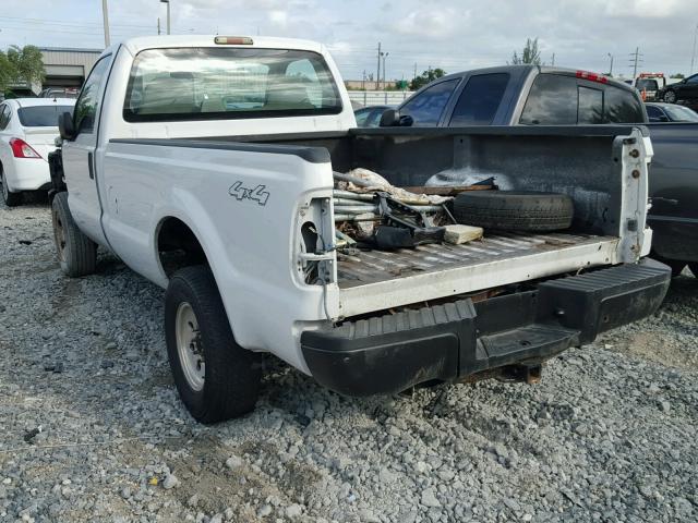 1FTSF21Y68EE30623 - 2008 FORD F250 SUPER WHITE photo 3