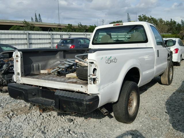 1FTSF21Y68EE30623 - 2008 FORD F250 SUPER WHITE photo 4