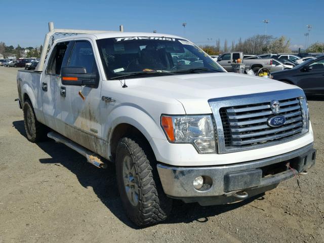 1FTFW1ET0CFC23108 - 2012 FORD F150 SUPER WHITE photo 1