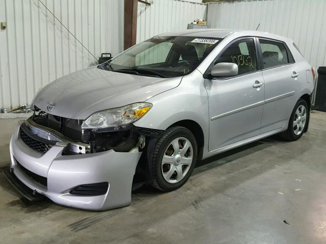 2T1KU40E89C066072 - 2009 TOYOTA COROLLA MA SILVER photo 2