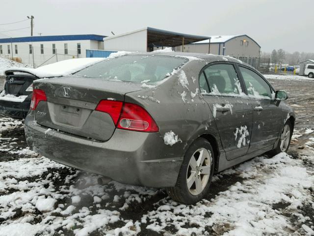 1HGFA168X7L084476 - 2007 HONDA CIVIC EX GRAY photo 4