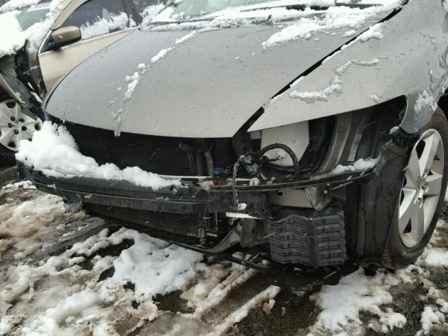 1HGFA168X7L084476 - 2007 HONDA CIVIC EX ნაცრისფერი ფოტო 9