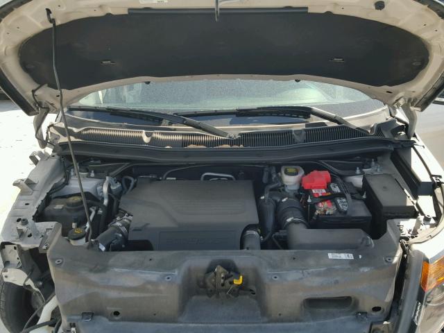 1FM5K8GT6FGA02247 - 2015 FORD EXPLORER S SILVER photo 7