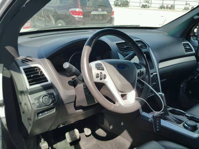 1FM5K8GT6FGA02247 - 2015 FORD EXPLORER S SILVER photo 9