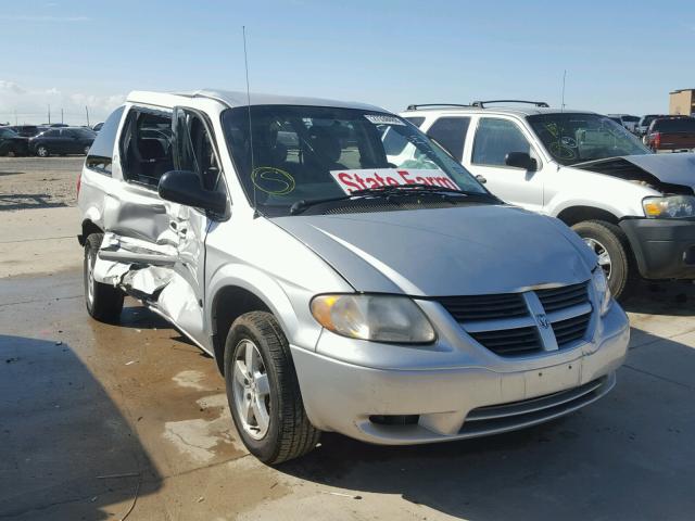 1D4GP45R96B592894 - 2006 DODGE CARAVAN SX SILVER photo 1