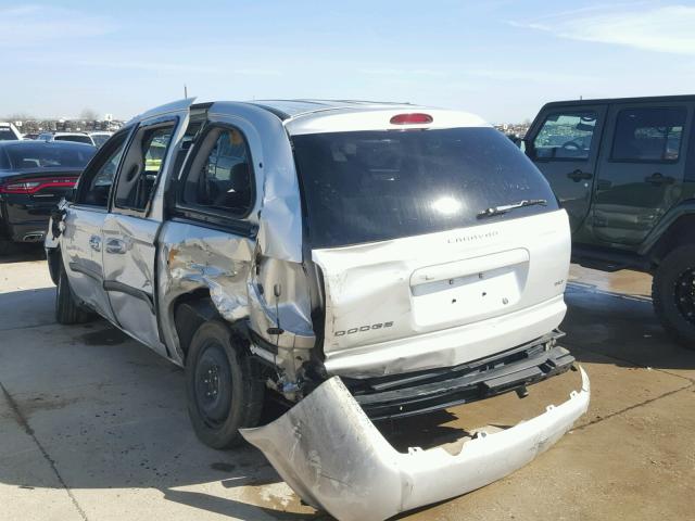 1D4GP45R96B592894 - 2006 DODGE CARAVAN SX SILVER photo 3