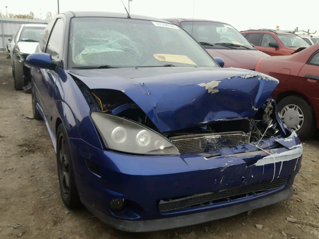 3FAHP39542R199531 - 2002 FORD FOCUS SVT BLUE photo 1