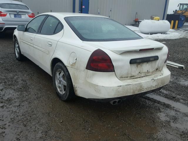 2G2WP522X41146096 - 2004 PONTIAC GRAND PRIX თეთრი ფოტო 3
