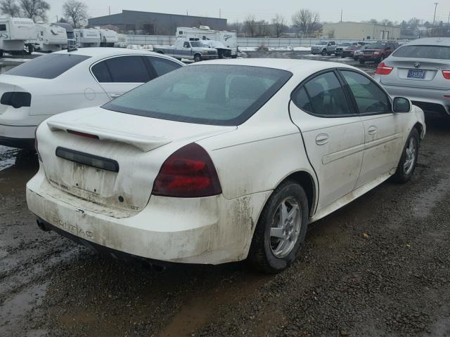2G2WP522X41146096 - 2004 PONTIAC GRAND PRIX თეთრი ფოტო 4