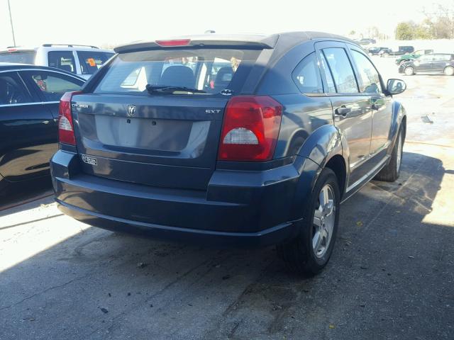 1B3HB48B78D524360 - 2008 DODGE CALIBER SX BLUE photo 4