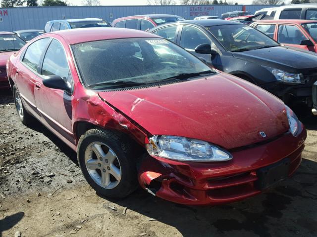 2B3HD46RX4H673983 - 2004 DODGE INTREPID S RED photo 1