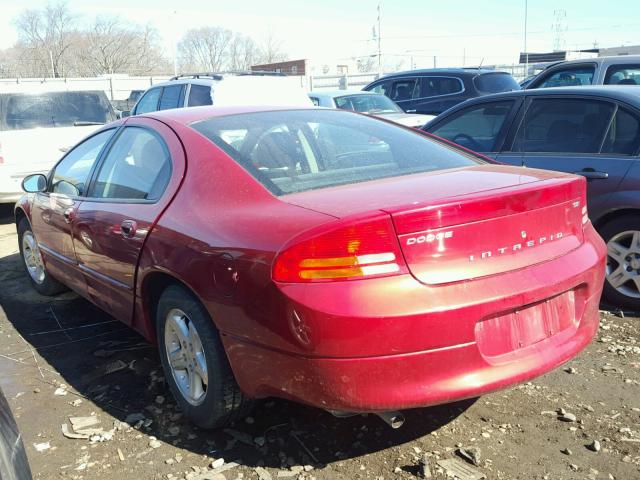 2B3HD46RX4H673983 - 2004 DODGE INTREPID S RED photo 3