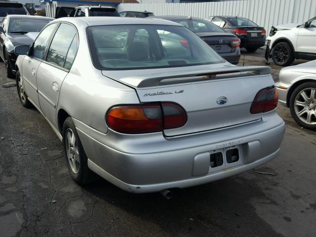 1G1NE52J03M653850 - 2003 CHEVROLET MALIBU LS SILVER photo 3