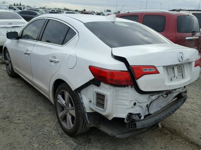 19VDE1F71EE011674 - 2014 ACURA ILX 20 TEC WHITE photo 3