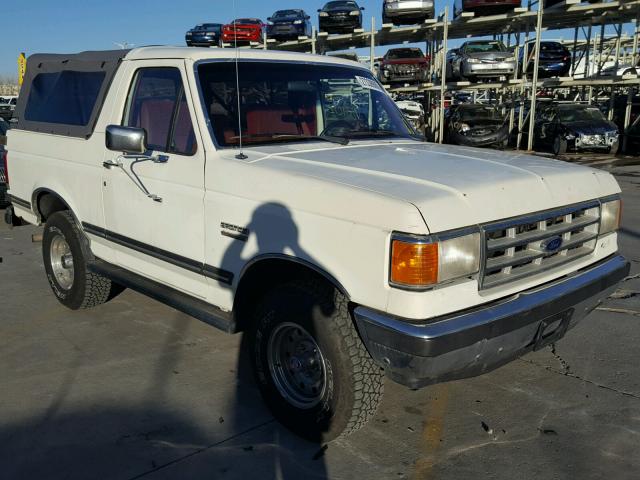 1FMEU15H1JLA42834 - 1988 FORD BRONCO U10 WHITE photo 1