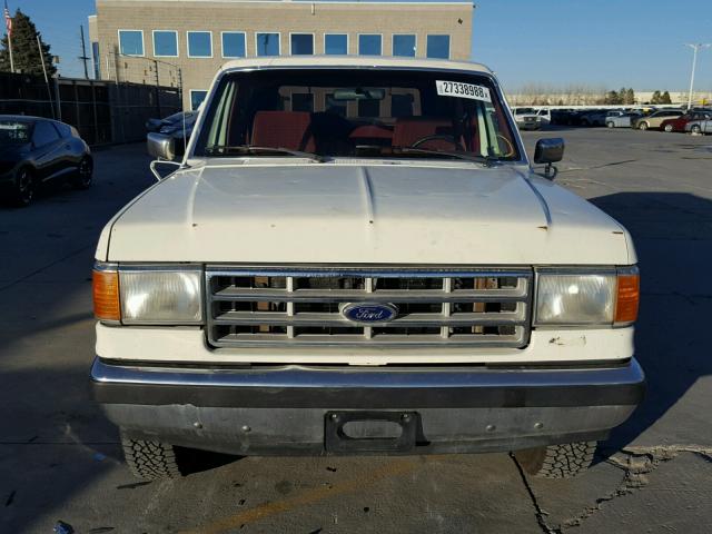 1FMEU15H1JLA42834 - 1988 FORD BRONCO U10 WHITE photo 9