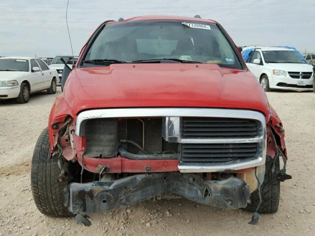 1D4HD48N15F519600 - 2005 DODGE DURANGO SL RED photo 5