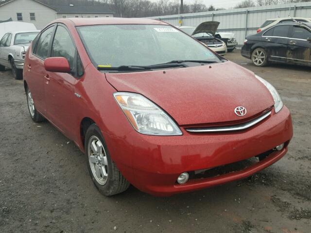 JTDKB20U083400460 - 2008 TOYOTA PRIUS RED photo 1