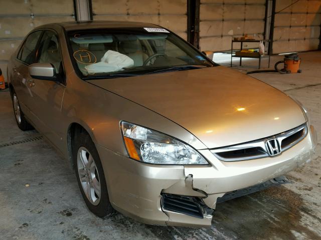 1HGCM56816A152059 - 2006 HONDA ACCORD EX GOLD photo 1