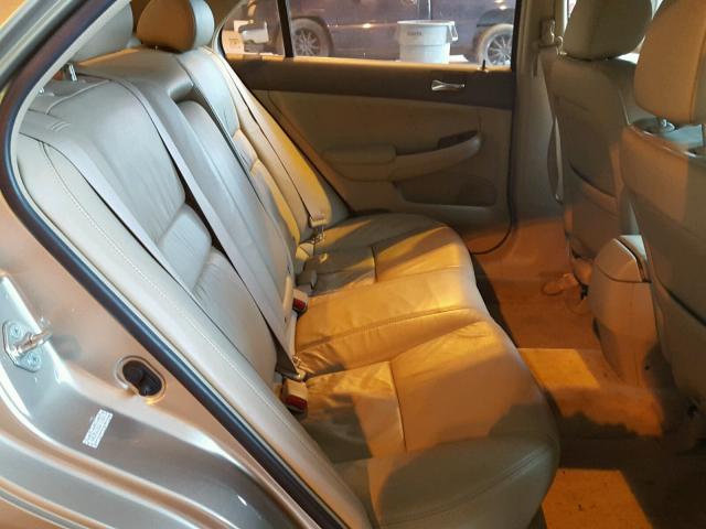 1HGCM56816A152059 - 2006 HONDA ACCORD EX GOLD photo 6