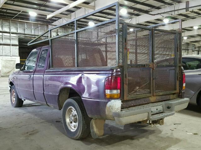 1FTCR14X6PPA21548 - 1993 FORD RANGER SUP PURPLE photo 3