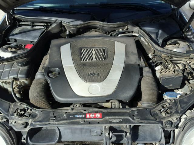 WDBRF52H76F751316 - 2006 MERCEDES-BENZ C GENERATI SILVER photo 7