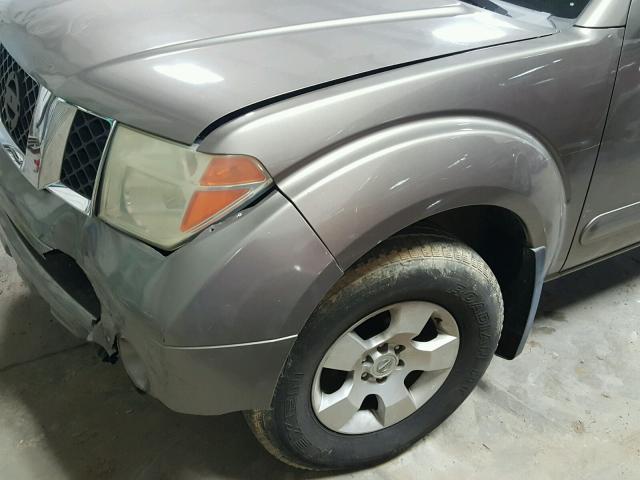 5N1AR18U96C624566 - 2006 NISSAN PATHFINDER GOLD photo 9