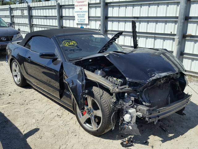 1ZVBP8FF6E5256178 - 2014 FORD MUSTANG GT BLACK photo 1