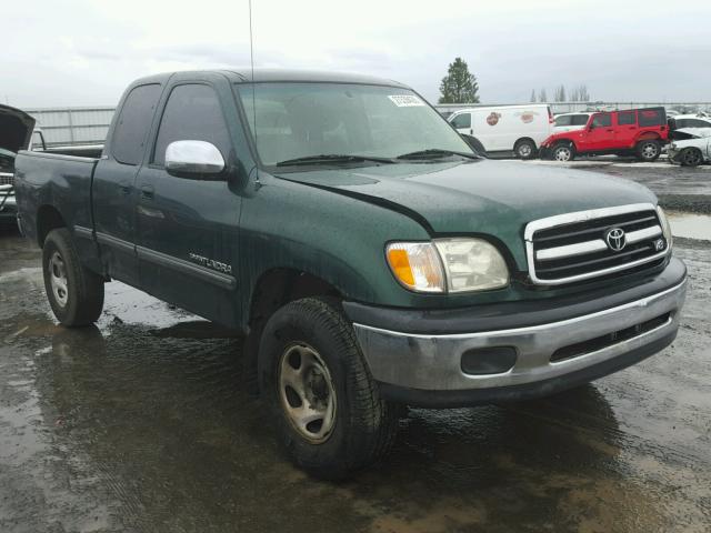 5TBBT44182S310898 - 2002 TOYOTA TUNDRA ACC GREEN photo 1