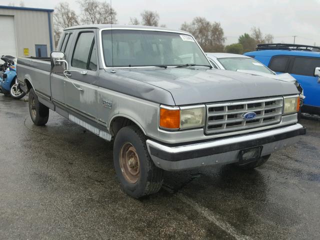 1FTHX25L7HKA81365 - 1987 FORD F250 GRAY photo 1