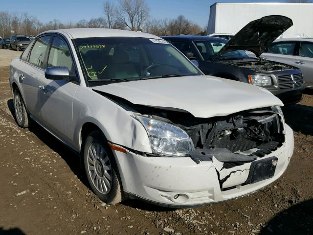 1MEHM40W99G614678 - 2009 MERCURY SABLE WHITE photo 1