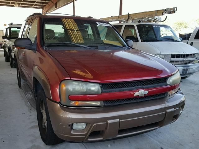 1GNDS13S022412139 - 2002 CHEVROLET TRAILBLAZE RED photo 1