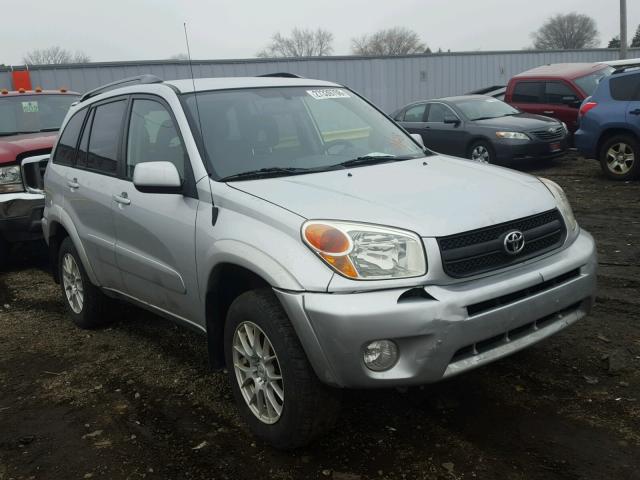 JTEHD20V340016239 - 2004 TOYOTA RAV4 SILVER photo 1